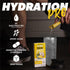 Pure Kick PRO Hydration Electrolyte Drink Mix, Pineapple Coconut, 1 Box with 6 Packets