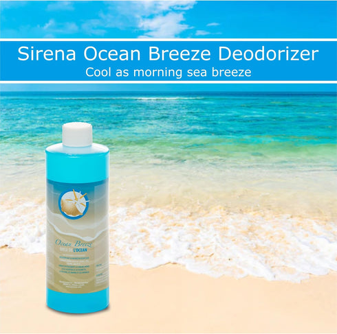 Sirena Vacuum Ocean Breeze Fragrance - Room Deodorizer and Air Sanitizer - Removes pet and cooking odors - Smoke eliminator leaves you with cleaner Fresh Air