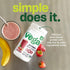 Vega Protein Made Simple Protein Powder, Vanilla, 2.2 lbs, Vegan, Gluten Free, Stevia Free