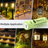 Rechargeable AA Batteries, Ni-MH AA 900mAh Rechargeable Batteries, Double A 1.2v Solar Batteries for Garden Landscaping Outdoor Solar Lights, String Lights, Pathway Lights (4 Pack)