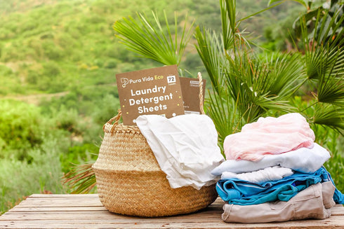 Laundry Detergent Sheets - 36 Sheets (up to 72 Loads), Fresh Linen Scent, Eco-Friendly