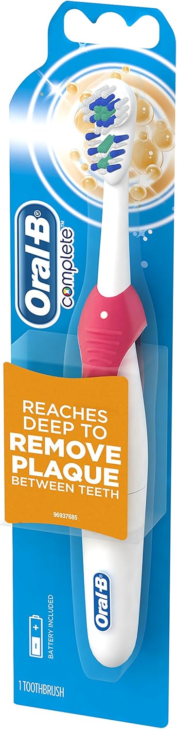 Procter & Gamble Oral-B Complete Deep Clean Battery Power Electric Toothbrush (Color May Vary)