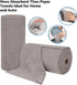 Reusable Microfiber Cleaning Cloths: 50 Pack Washable 12×12 Absorbent Rags for Kitchen, House, Car (Grey)