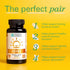Zhou Nutrition Vitamin D3 K2, 5000 IU Vitamin D3 & 90 mcg Vitamin K2, Max Strength Immune Support, 60 Count