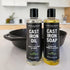 CARON & DOUCET Cast Iron Cleaning & Conditioning Set: 100% Plant-Based Seasoning Oil & Cleaning Soap, 8oz Each
