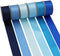 Double Face Blue Satin Ribbon, 1" x 5 Yard Each, 6 Colors for Gift Wrapping, Wedding, Baby Shower, Total 30 Yards