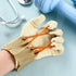 Traction Exercise Glove, Finger Flexion Deluxe Handed Exercise Glove for Increasing Strength, Small/Medium