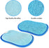 6 Pack Multi-Purpose Scrub Sponges for Kitchen 6 Colors, Non-Scratch Microfiber Sponge with Heavy Duty Scouring Power, Effortless Cleaning of Dishes, Pots and Pans by Tidy Monster