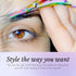Professional Grooming Scissors, Small Curved Stainless Steel Eyebrow Scissors for Women