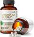 Futurebiotics Vitamin K2 as MK-7 100 mcg, Non-GMO Vegetarian Capsules for Strong Bones, 100 Count