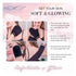 Seraphic Skincare 4-Piece Self Tanner Kit - Includes Premium Exfoliating Mitts and Applicator Belt for Perfect Tan