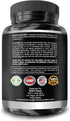 Super Strength Horny Goat Weed 1590 mg, 120 Capsules with Maca, Arginine & Ginseng, Joint Health