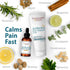 FRANKINCENSE & MYRRH Arthritis Combo Pack, Pain Relief Rubbing Oil 2 oz. and Therapy Lotion 3 oz. with Essential Oils.