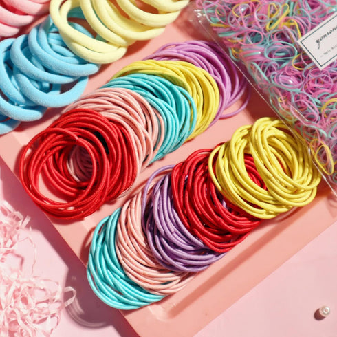 YANRONG 1159PCS Hair Accessories Set for Women - Seamless Ponytail Holders and Variety Hair Scrunchies (Multicolour)