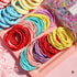 YANRONG 1159PCS Hair Accessories Set for Women - Seamless Ponytail Holders and Variety Hair Scrunchies (Multicolour)