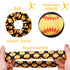 WILLBOND 20 Pcs Sport Hair Scrunchies | Elastic Silk Satin Scrunchies for Women | Ponytail Holder for Player Team