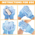 Moukeren 20 Pcs Exfoliating Bath Gloves, 9 Colors Double Sided Shower Scrub Bathing Accessories for Women Men Spa