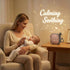 Portable White Noise Sound Machine with Star Projector | Sound Therapy Calm Music Machine Baby Sleep Soother with Hook
