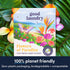 Detergent Sheets - Flowers of Paradise Scented, 60 Loads, Eco-Friendly, Hypoallergenic