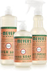 Mrs. MEYER'S CLEAN DAY Kitchen Basics Set,Geranium Scent Cleaning Supplies includes Hand