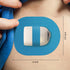 SIMPATCH Omnipod Adhesive Patch with Strap (25-Pack) - Waterproof CGM Tape (Blue)