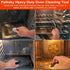 Palksky Heavy Duty Oven Cleaner Tools, Oven Cleaning Accessories, Oven Cleaning Kit with Crevice Cleaning Brush, Razor