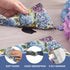 Homlouue 100PCS Watercolor Hydrangea Floral Napkins, 3 Ply Disposable Guest Towels for Spring Summer Fall