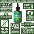 Lymphatic Drainage Drops Vegan Supplement 7-in-1 Lymph Detox and Cleanse Support with Echinacea Root, Red Clover, and