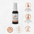 Bee and You Propolis Ginger Raw Honey Soothing Throat Spray, 1 Fl Oz, Ultra Pure Immune Support Supplement