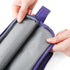 Kids Toiletry Bag for Girls, Waterproof Hanging Travel Cosmetic Bag for Little Girls, Butterfly Purple