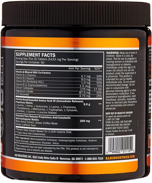 Humapro Whole Food Protein Equivalent, Protein Matrix for Humans, Essential Amino Acids, Easy Digestion, 300 Tablets