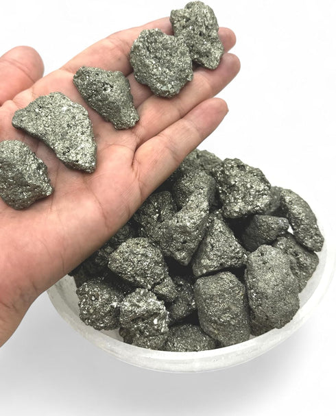 Pachamama Essentials Pyrite from Peru - Raw Piece Healing Crystal