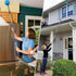 Cobweb Duster with Extension Pole, 6 FT Stiff Bristles Duster Head for High Ceiling Indoor Outdoor Cleaning