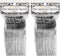 Appetizer Spoons Value Pack, 200 Silver Mini Spoons for Appetizers, Disposable Silverware