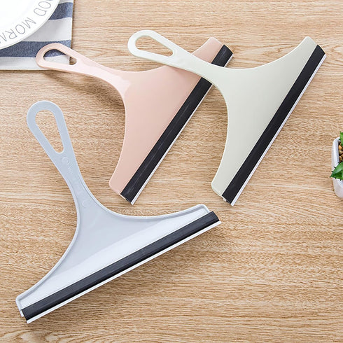 ulafbwur Glass Brush Window Brush Multifunctional Practical Handheld Window Glass Brush Squeegee Cleaner for Home