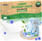 Laundry Detergent Sheets, Fresh Linen Scent, 120 Loads (60 Sheets), Plastic Free, Eco Friendly & Hypoallergenic