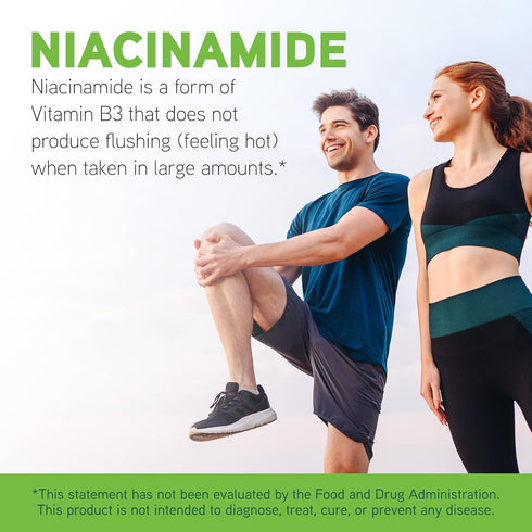 DAVINCI Labs Niacinamide - Dietary Supplement with Vitamin B3 for Fat Metabolism, Circulation, and Healthy Skin - 100