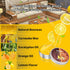 PIPIHUA Beeswax Furniture Polish - 1pc Waterproof & Repair Wood Wax with Sponge (Lemon)