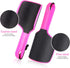 Mudder 4 Pieces U Shaped Curved Foot File - Double Sided Callus Remover in 4 Colors
