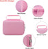 Pink Carrying Case for iHealth Track Smart Upper Arm Blood Pressure Monitor, Wireless Bluetooth Monitor Storage Holder