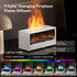 Humidifier,7 Fireplace Flame Air Diffuser Colors Aromatherapy Essential Oil Diffuser, Ultrasonic Aroma Humidifier