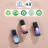 Folkulture Sleep Essential Oils Set for Diffusers, Pack of 3 Pure Oil Scents - Vanilla, Rosemary, Eucalyptus, Lavender