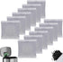 12PCS Activated Charcoal Odor Absorber, Bamboo Charcoal Bags for 2.5 Gallon iTouchless Trash Bins, Diaper Pail