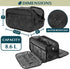 PAVILIA Large Toiletry Bag for Men Women, Travel Organizer Case for Grooming, PU Leather Water Resistant Cosmetic