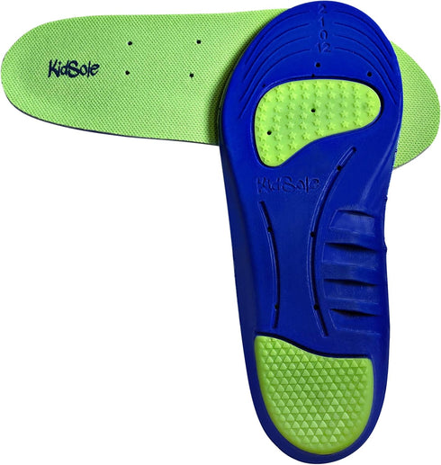 KidSole Slim Memory Foam Sport Children's Athletic Shoes with Extra Top Layer (21 CM, Toddler Size 11-2)