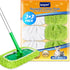 KEEPOW Reusable Dry Sweeping/Wet Mopping Cloths, Compatible with Swiffer Sweeper, 6-Pack Washable Microfiber