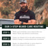 Live Bearded Beard Butter, 3 fl oz - All-Natural Leave-in Conditioner and Softener with Shea, Made in the USA -