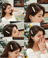 Pearls Hair Clips Pins for Women, Trendy Barrettes for Thick Thin Hair, Bling Hairpins, Styling Tools Accessories