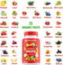 UpNourish Organic Fruits and Veggies Supplement, 480 Capsules for Diet Balance and Energy