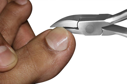 Toenail Clipper for Thick or Ingrown Toenails, Professional Podiatrist Nipper with Surgical Stainless Steel Blades